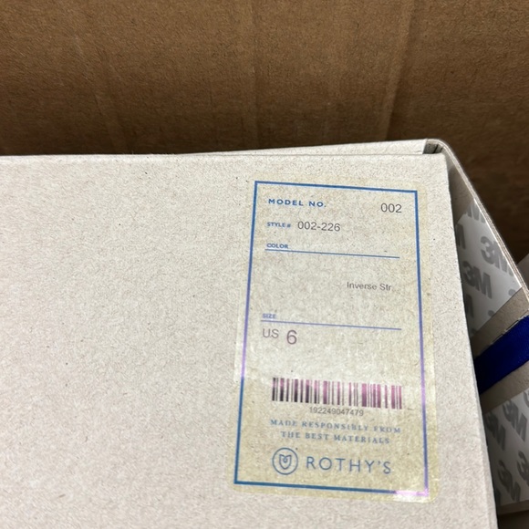 NWT Rothy’s VIB Inverse Stripe - Picture 2 of 6